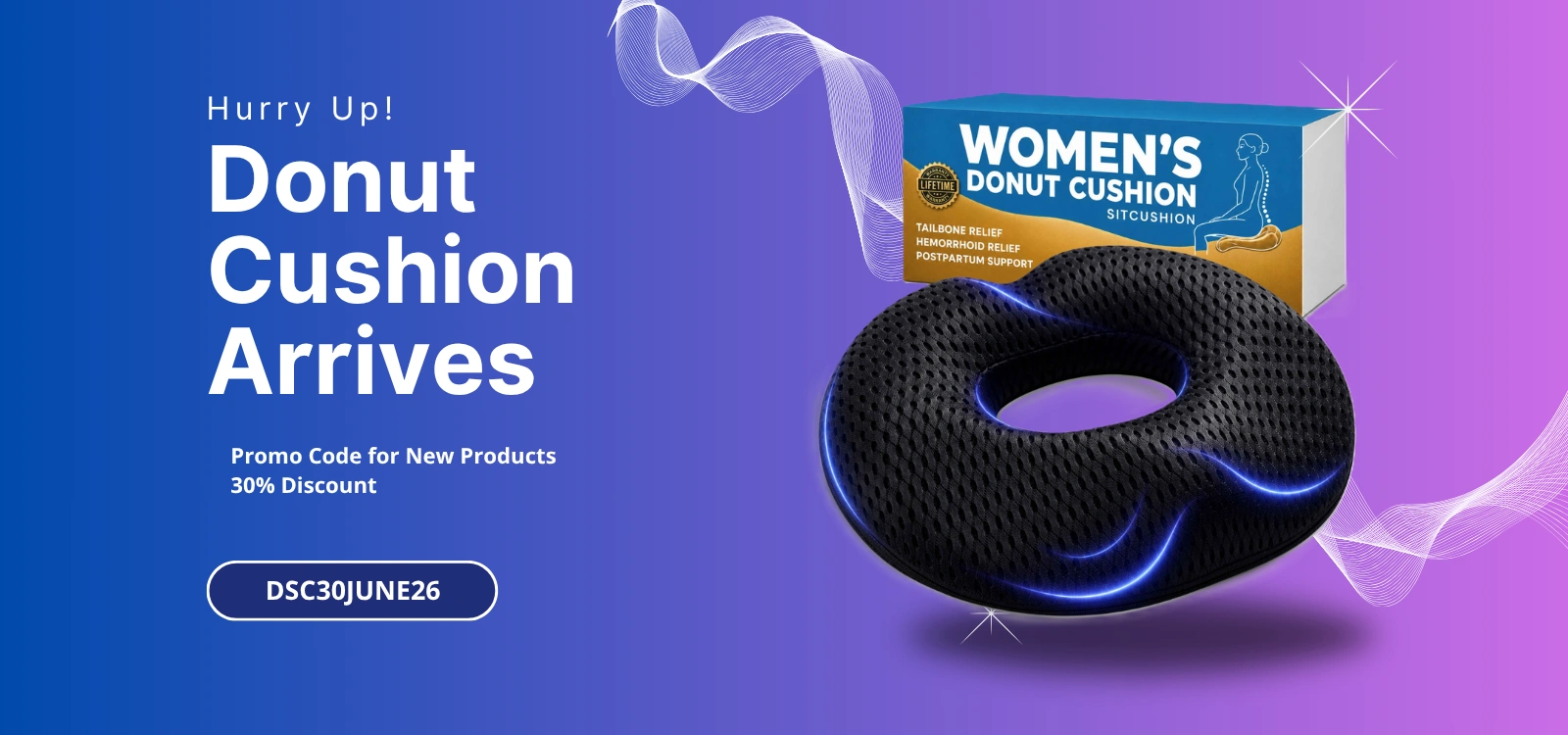women's donut cushion