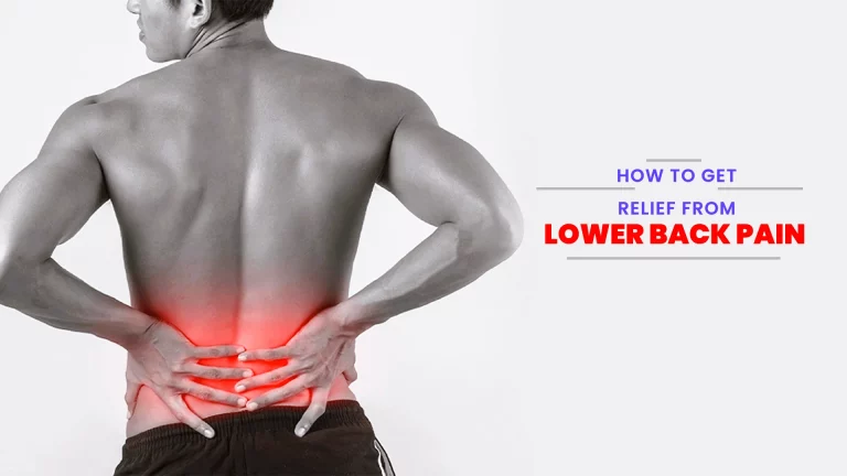 how to get relief from lower back pain