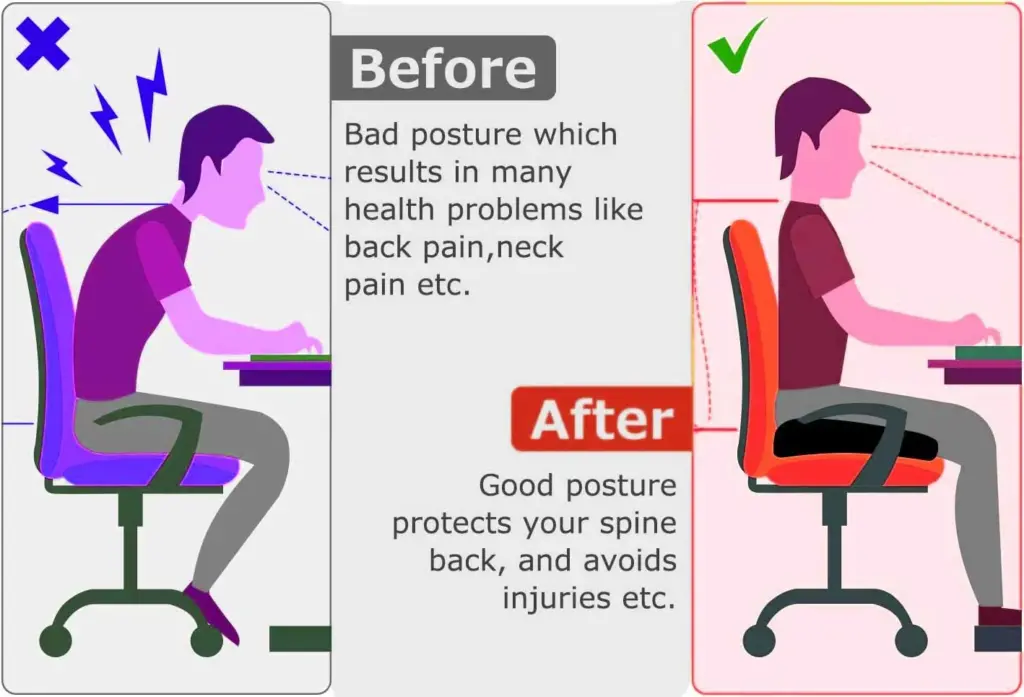 Adjust Your Sitting Position