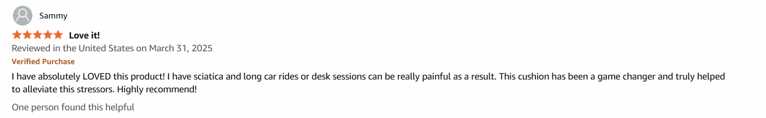seat cushion review