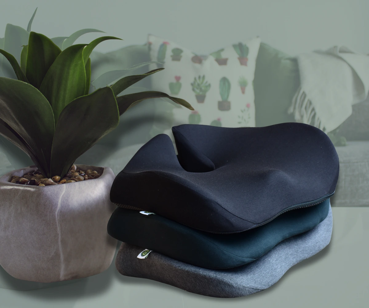 Three different colors of sitcushion