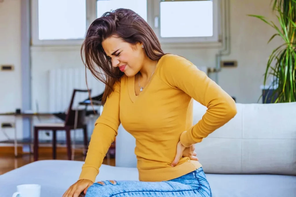 Sudden Low Back Pain in Women