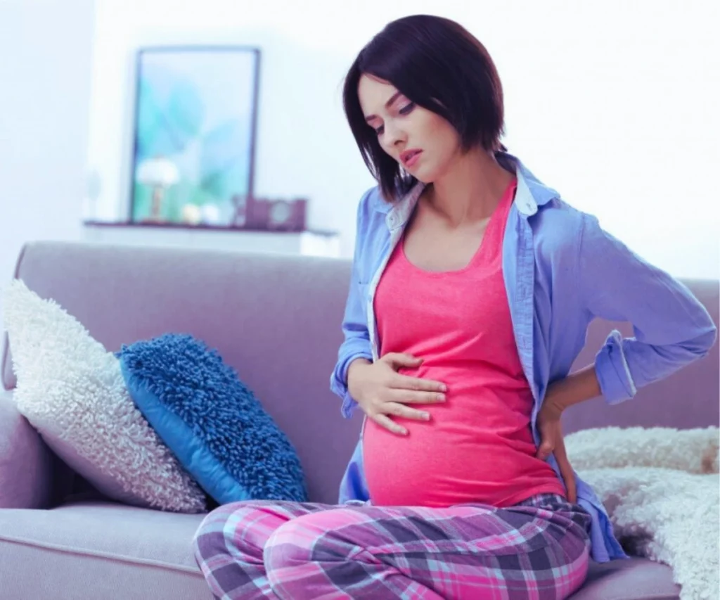 Symptoms of Back Pain in Pregnancy