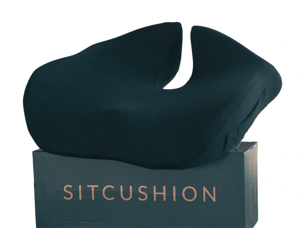 green sit cushion - seat cushion