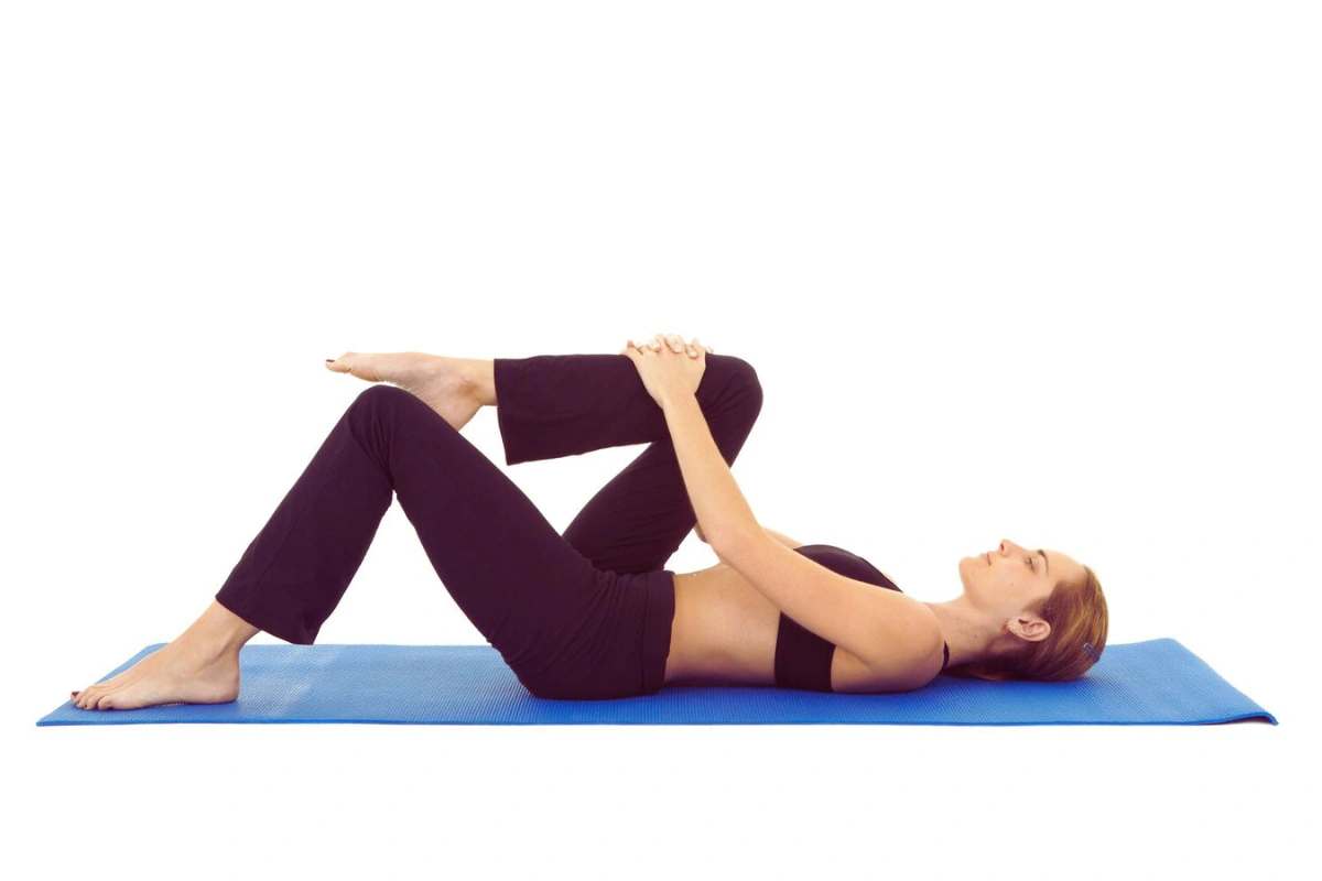 Single Knee Pull An Effective Exercise for Back Pain Relief