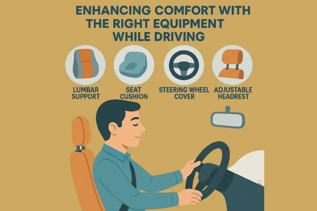 Enhancing Comfort with the Right Equipment while driving