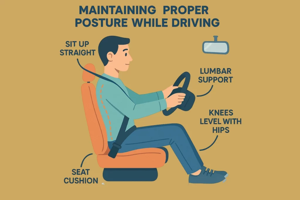 Maintaining Proper Posture While Driving