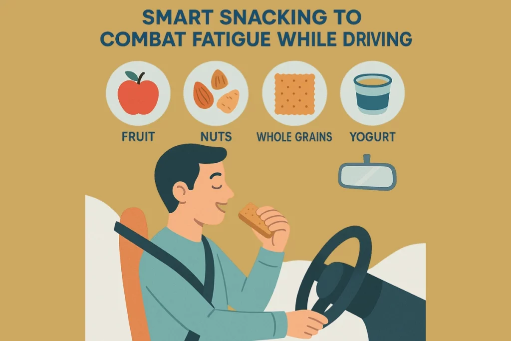 Smart Snacking to Combat Fatigue while Driving