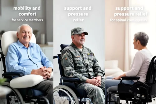 Wheelchair Cushions for Elderly, Veterans, and SCI Patients