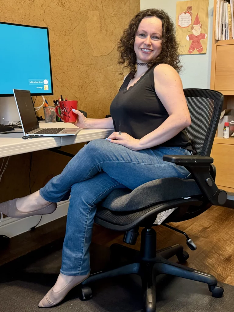 Office chair seat cushion
