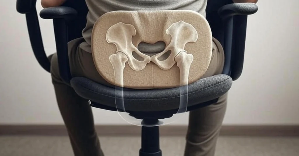 How a Coccyx Cushion Supports Your Tailbone