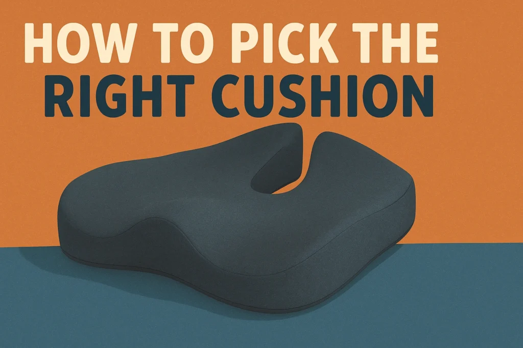 How to Pick the Right Cushion