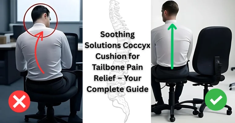 Soothing Solutions Coccyx Cushion for Tailbone Pain Relief – Your Complete Guide
