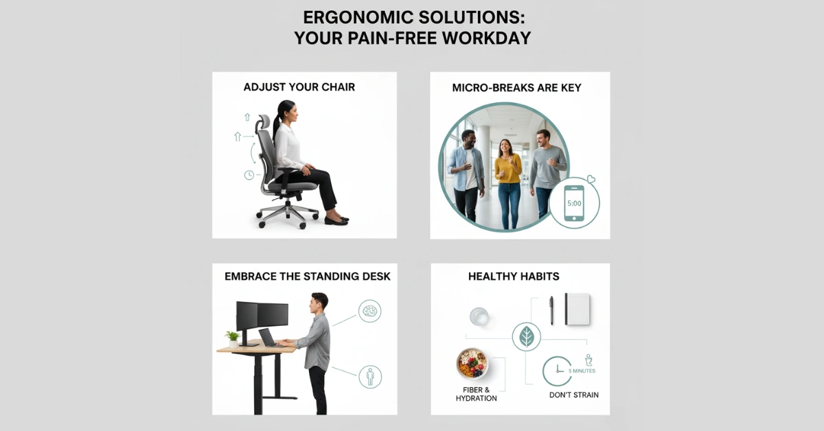 Can I Sit with Hemorrhoids_ Tips for Office Workers and Drivers