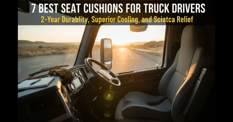 7 Best Seat Cushions for Truck Drivers_ 2-Year Durability, Superior Cooling, and Sciatica Relief
