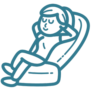 All-Day Comfort with seat cushion