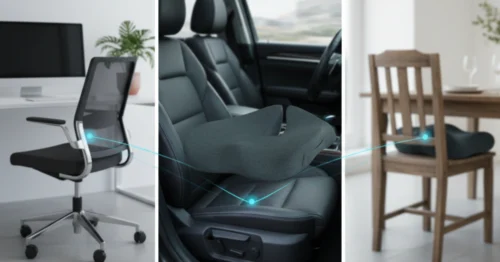 Can a seat cushion be used on multiple chairs (office, car, dining)