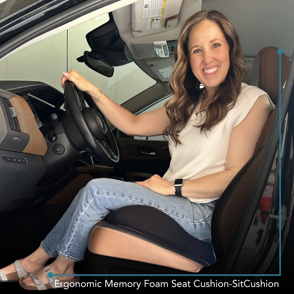 Ergonomic Memory Foam Car Seat Cushion-SitCushion