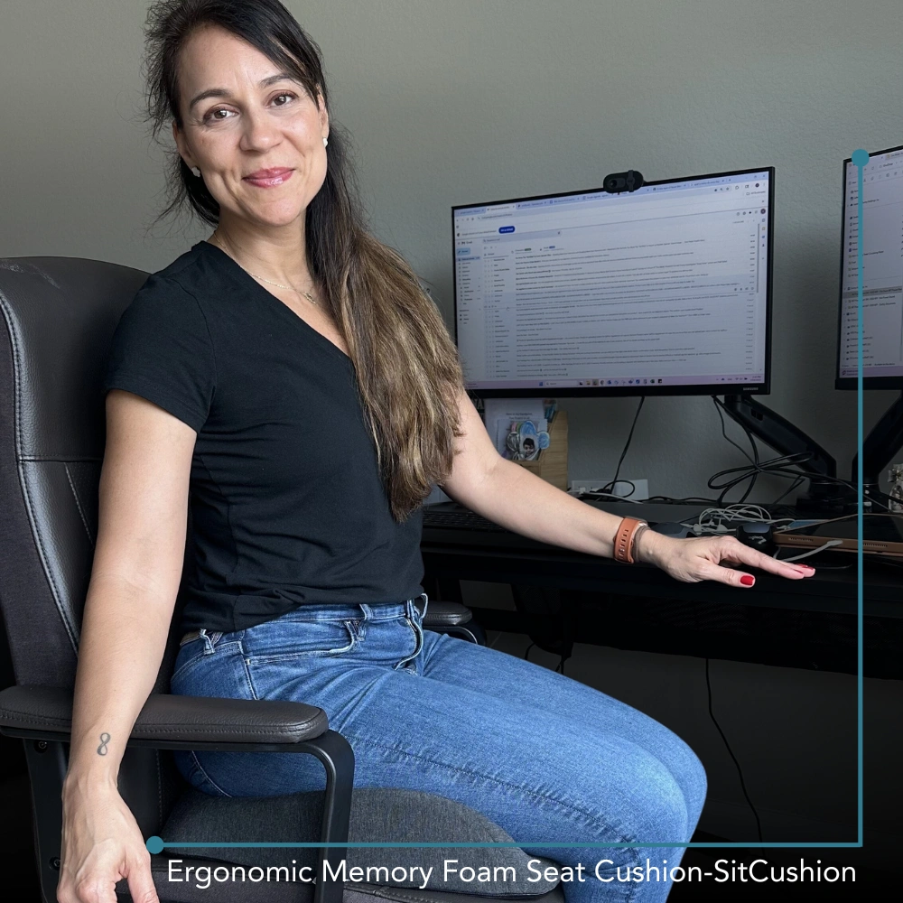 Ergonomic Memory Foam Seat Cushion-SitCushion