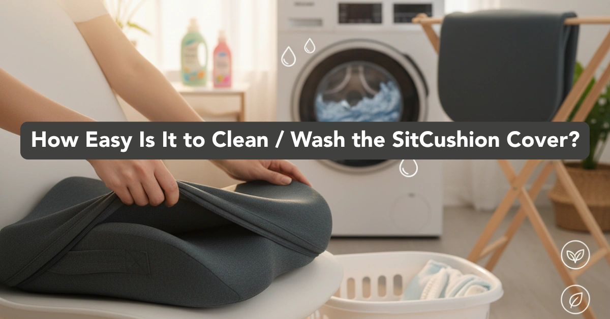 How Easy Is It to Clean _ Wash the SitCushion Cover
