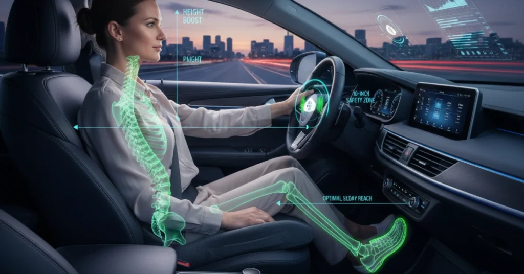 Will using a cushion change my seating height _ visibility (in a car)