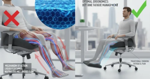 Sedentary behavior impact on leg veins and blood flow stasis