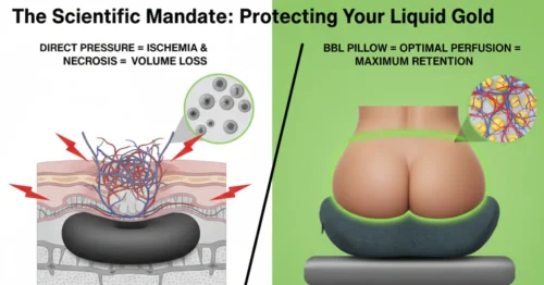 Scientific BBL recovery showing fat cell protection and pressure avoidance
