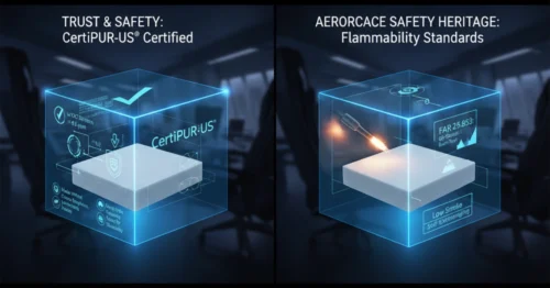Precision molded foam vs cut foam durability comparison for seat cushions