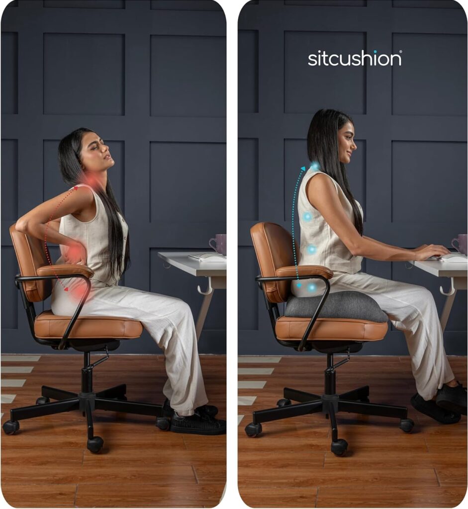 Ergonomic Memory foam seat cushion