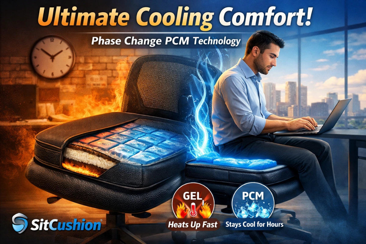 The Truth About Cooling Office Seats_ Why Phase Change Beats Gel Every Time