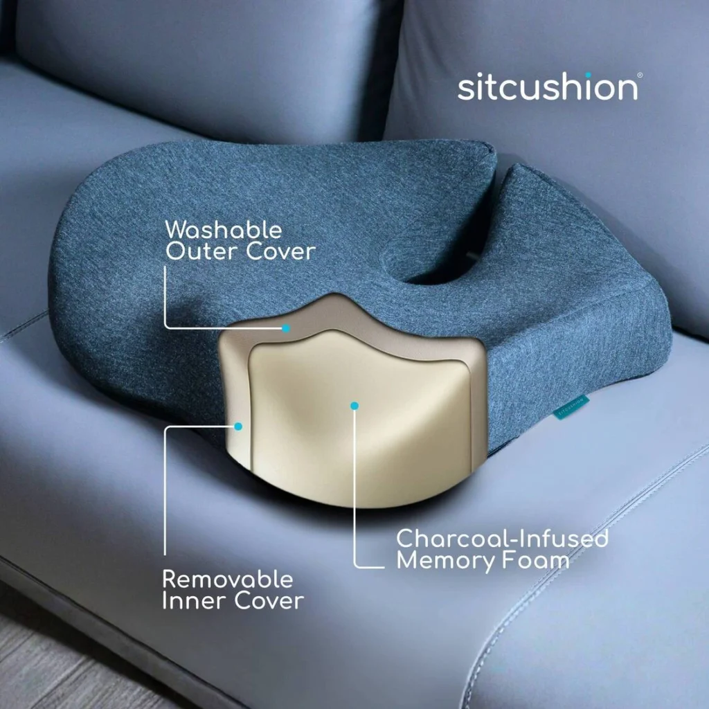 Charcoal_Infused Memory foam