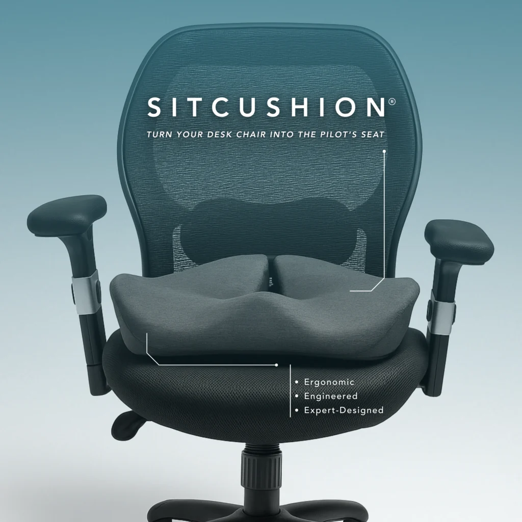 Ergonomic seat cushion_Sitcushion