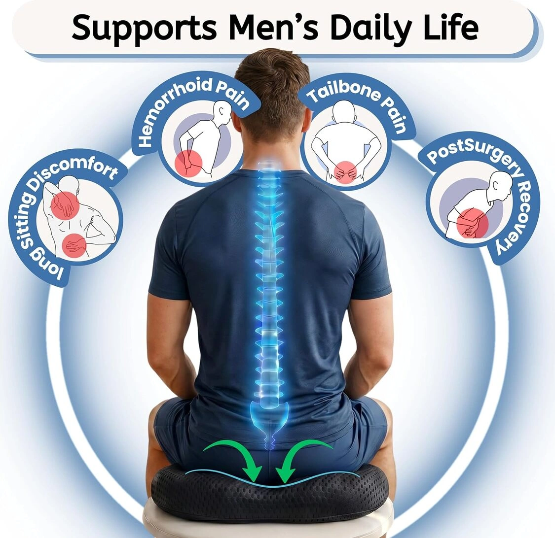 supports men daily life _ Sitcushion Donut seat cushion