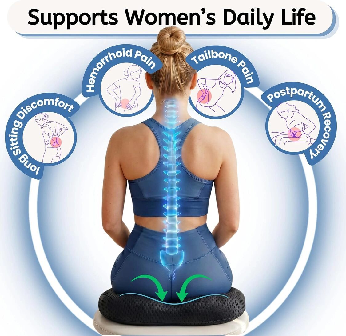 supports women daily life _ Sitcushion Donut seat cushion