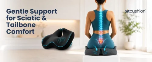 gentle support for sciatic and tailbone comfort_Sitcushion