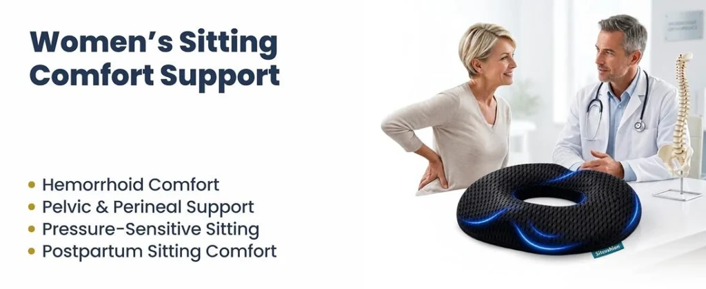 women's sitting comfort support
